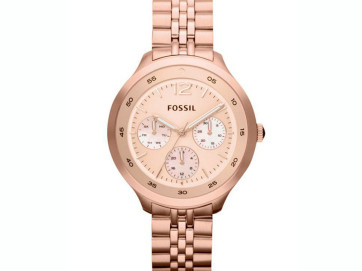 Correa de reloj Fossil ES3241 Acero inoxidable Rosado 16mm